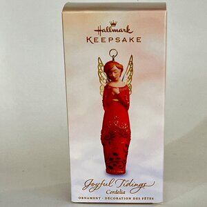 NEW 2005 HALLMARK Keepsake Christmas Ornament JOYFUL TIDINGS Angel Cordelia